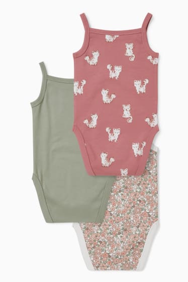 Neonate - Confezione da 3 - body per neonate - rosa