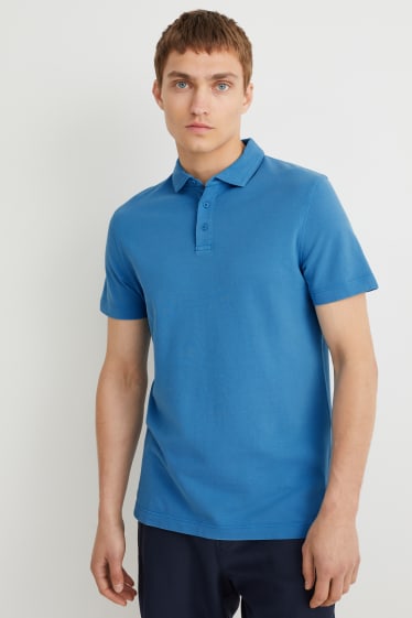 Uomo - Polo - blu
