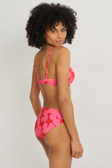 Women - Underwire bikini top - padded - LYCRA® XTRA LIFE™ - pink