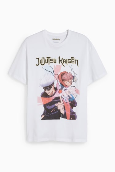 Hommes - T-shirt - Jujutsu Kaisen - blanc