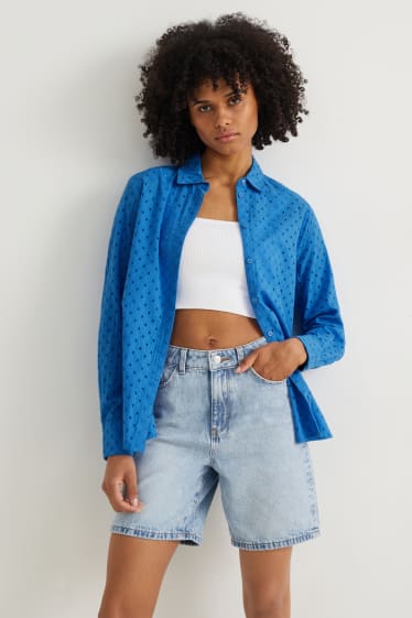 Dona - Brusa - blau