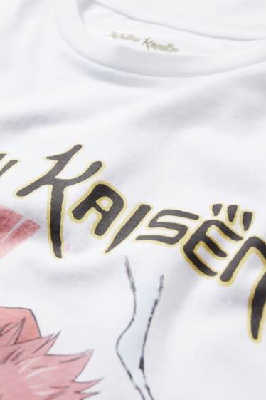 Hommes - T-shirt - Jujutsu Kaisen - blanc