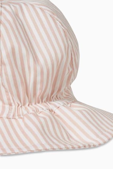 Bébés filles - Lot de 2 - bob bébé - rose tendre
