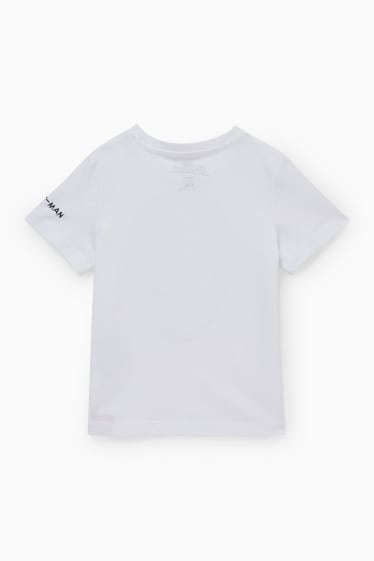Kinder Jungen - Spider-Man - Kurzarmshirt - Glanz-Effekt - weiss