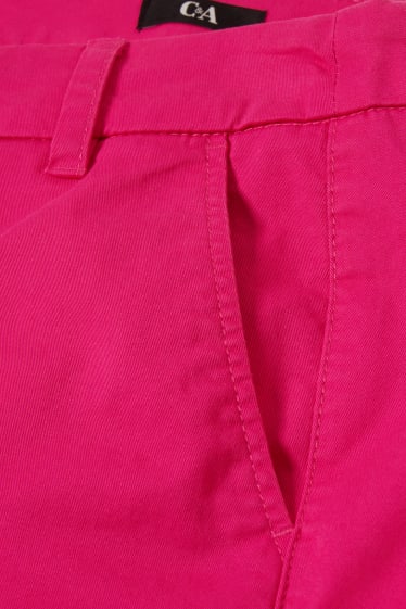 Femmes - Bermuda basique - mid waist - rose