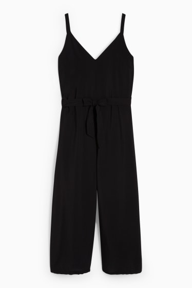 Damen - Jumpsuit - schwarz