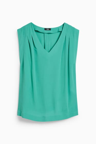 Femmes - Chemisier basique - vert