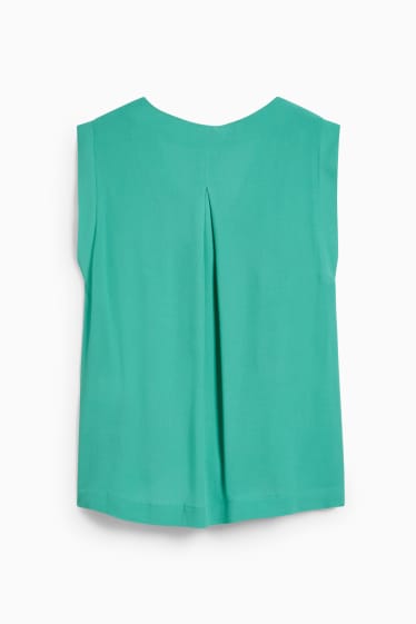 Femmes - Chemisier basique - vert