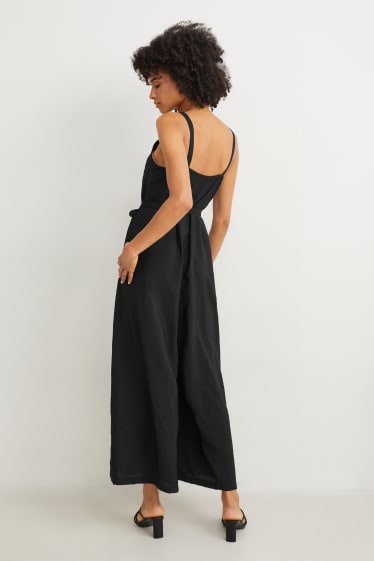 Damen - Jumpsuit - schwarz