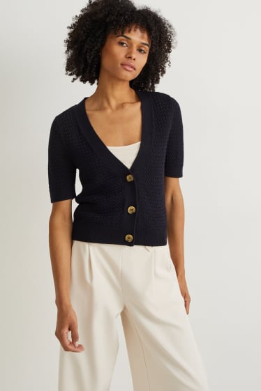 Donna - Cardigan - blu scuro