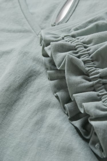 Women - Blouse - mint green