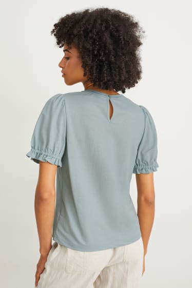 Women - Blouse - mint green