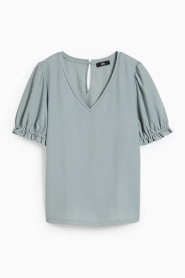 Women - Blouse - mint green