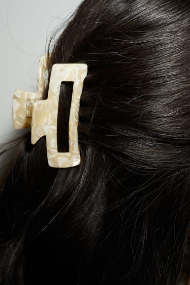 Femmes - Lot de 2 paires - barrette à cheveux - à motifs - rose