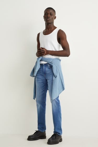 Herren - Slim Jeans - Flex - COOLMAX® - LYCRA® - jeansblau