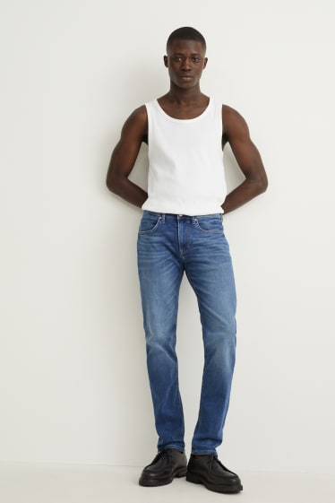 Bărbați - Skinny jeans - Flex - LYCRA® - denim-albastru