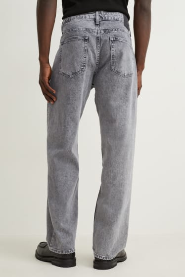 Heren - Relaxed jeans - jeansdonkergrijs
