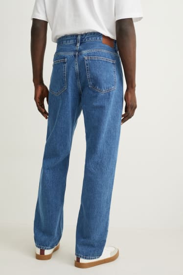 Mężczyźni - Relaxed jeans - dżins-ciemnoniebieski