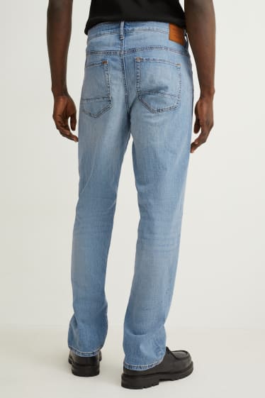 Home - Straight jeans - texà blau clar