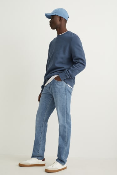 Hommes - Straight jean - jean bleu clair