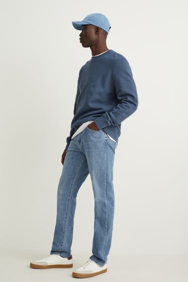 Home - Straight jeans - texà blau clar