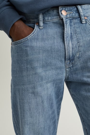 Home - Straight jeans - texà blau clar