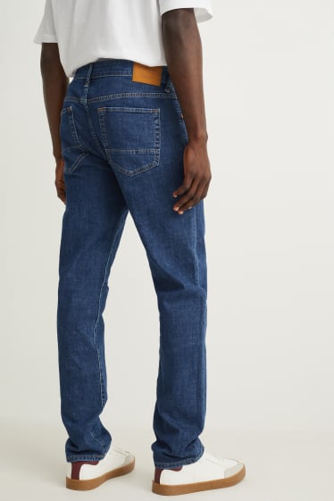 Hommes - Jean coupe droite - jean bleu