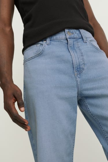 Home - Straight jeans - LYCRA® - texà blau clar