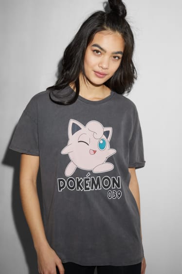 Tieners & jongvolwassenen - CLOCKHOUSE - T-shirt - Pokémon - grijs