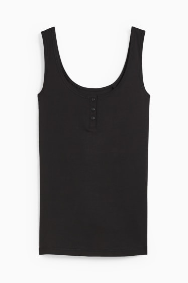 Dames - Basic top - zwart