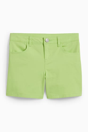 Kinder - Shorts - hellgrün