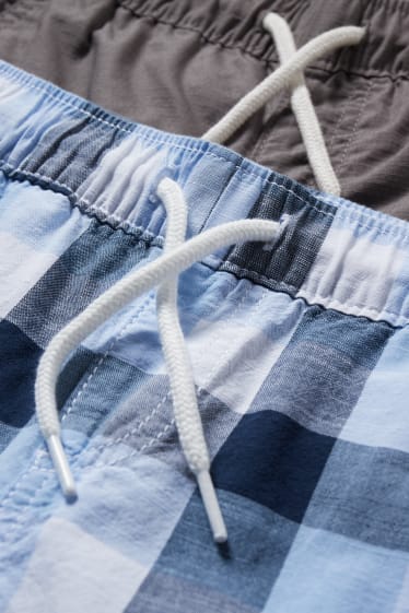 Kinder Jungen - Multipack 2er - Shorts - dunkelblau
