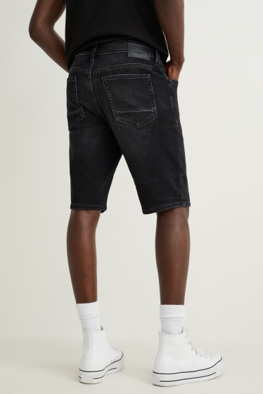 Hommes - Short en jean - Flex jog denim - LYCRA® - jean gris foncé