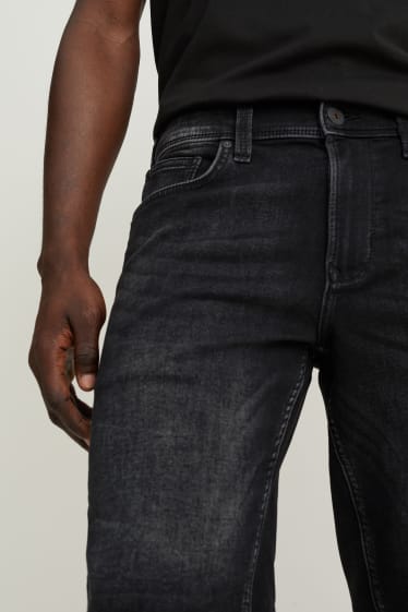 Hommes - Short en jean - Flex jog denim - LYCRA® - jean gris foncé