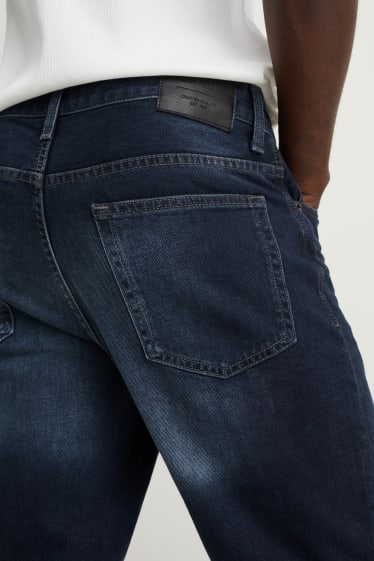 Hommes - Short en jean - LYCRA® - jean bleu foncé