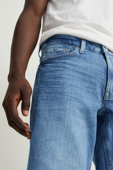 Home - Pantalons curts texans - LYCRA® - texà blau clar