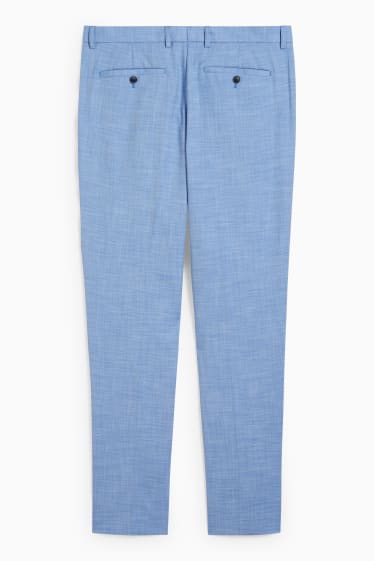 Uomo - Pantaloni coordinabili - regular fit - Flex - LYCRA® - blu