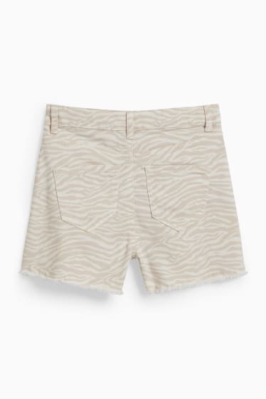 Kinderen - Short - licht beige