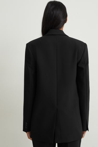 Damen - Oversized-Blazer - schwarz