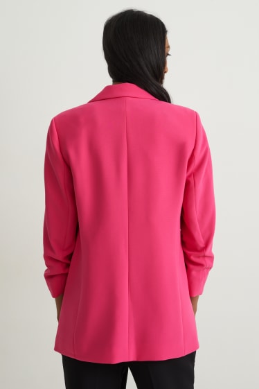 Femmes - Blazer - relaxed fit - rose