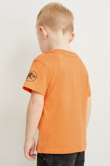 Dzieci - Jurassic World - koszulka z krótkim rękawem - pomarańczowy