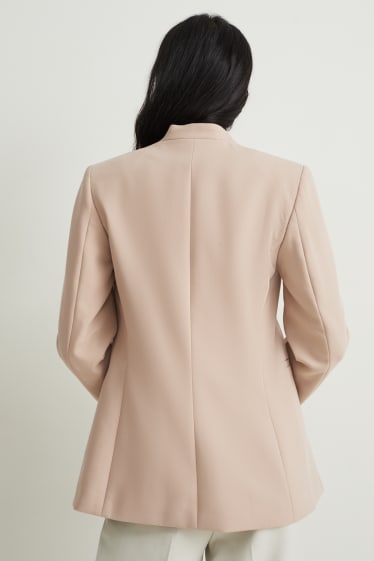 Femmes - Blazer de bureau - cintrée - beige