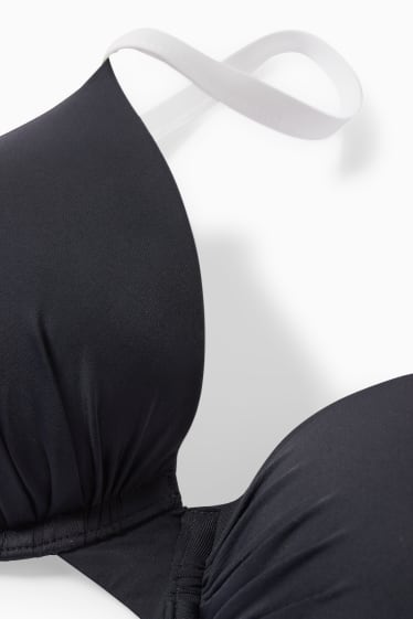 Damen - Bikini-Top mit Bügel - wattiert - LYCRA® XTRA LIFE™ - schwarz