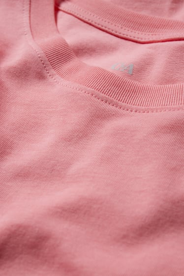 Femei - Tricou basic - roz