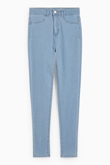 Donna - CLOCKHOUSE - skinny jeans - vita alta - jeans azzurro