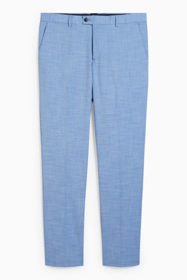 Men - Mix-and-match suit trousers - regular fit - Flex - LYCRA® - blue