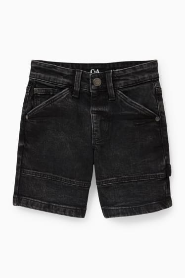 Enfants - Short en jean - jean gris foncé