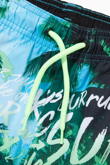Bambini - Shorts da mare - verde