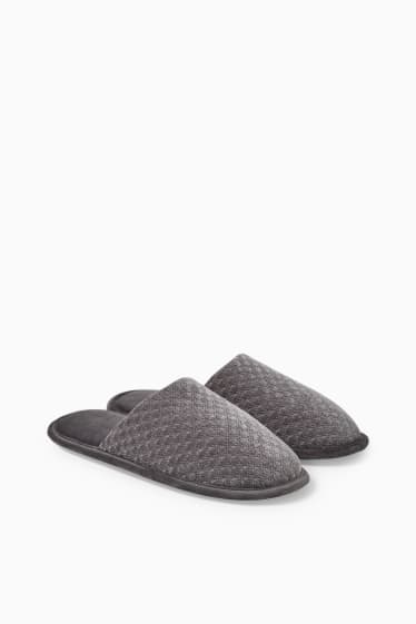 Women - Slippers - dark gray