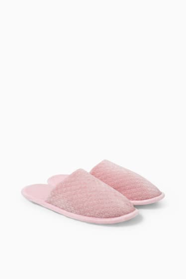 Femei - Papuci de casă - roz
